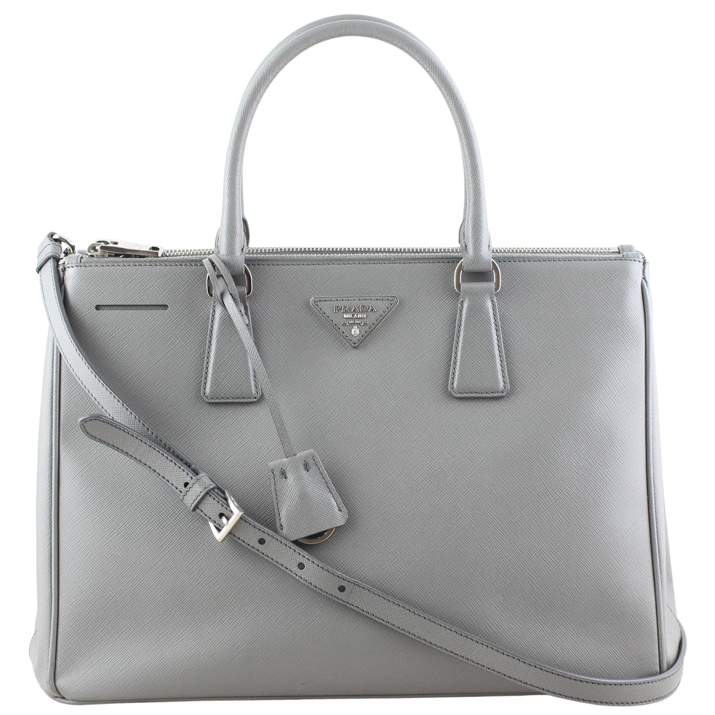 Prada Saffiano Galleria Double-zip Tote Medium