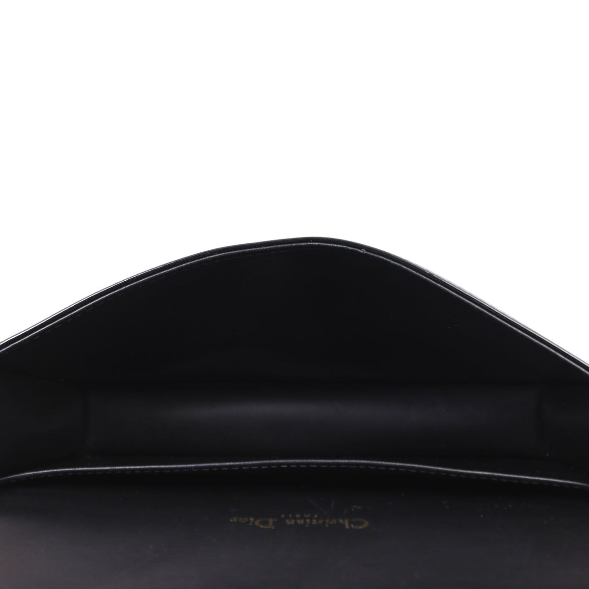 Dior Lady Dior Patent Cannage Pouch