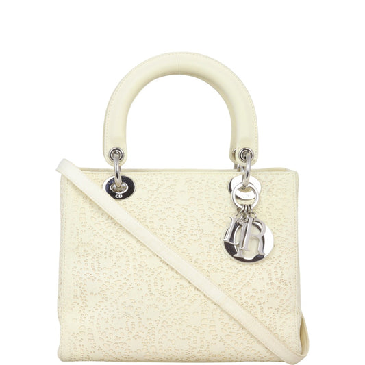 Dior Lady Dior Medium Laser Cut Lace