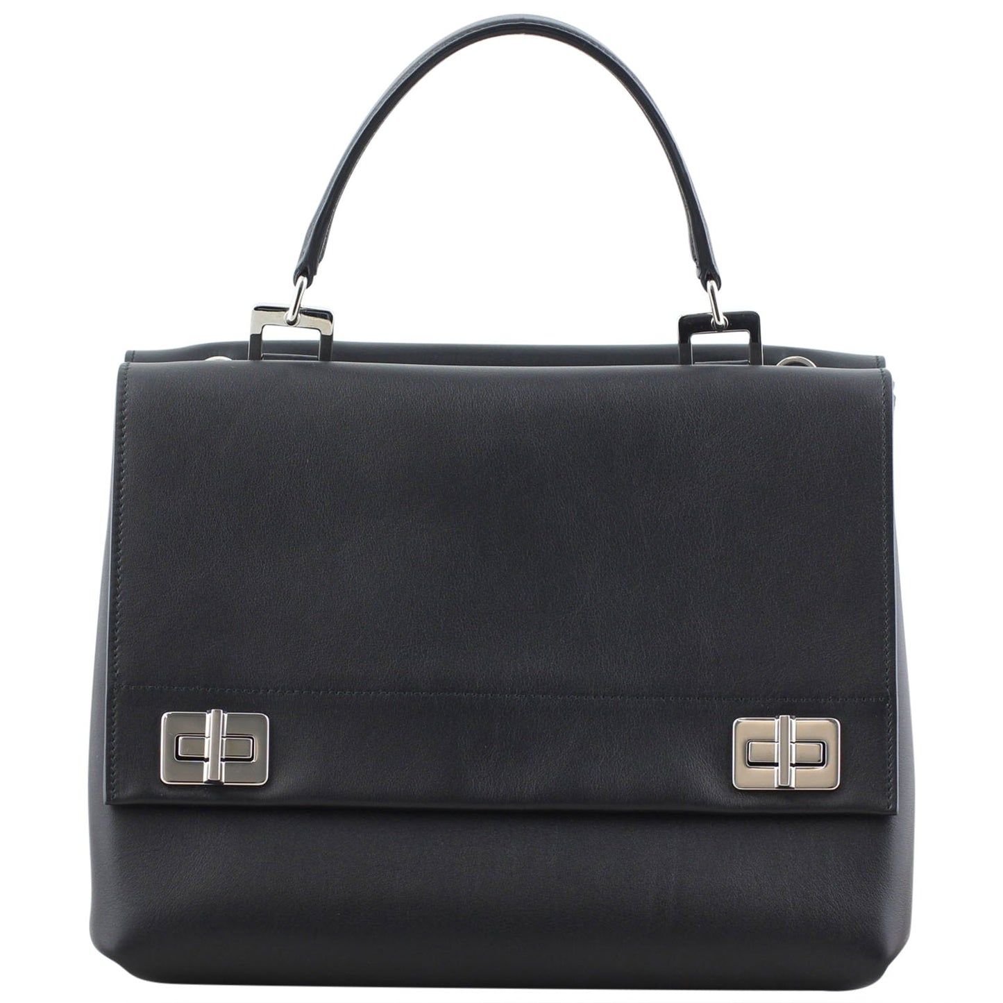 Prada Lux Double Sided Flap Satchel