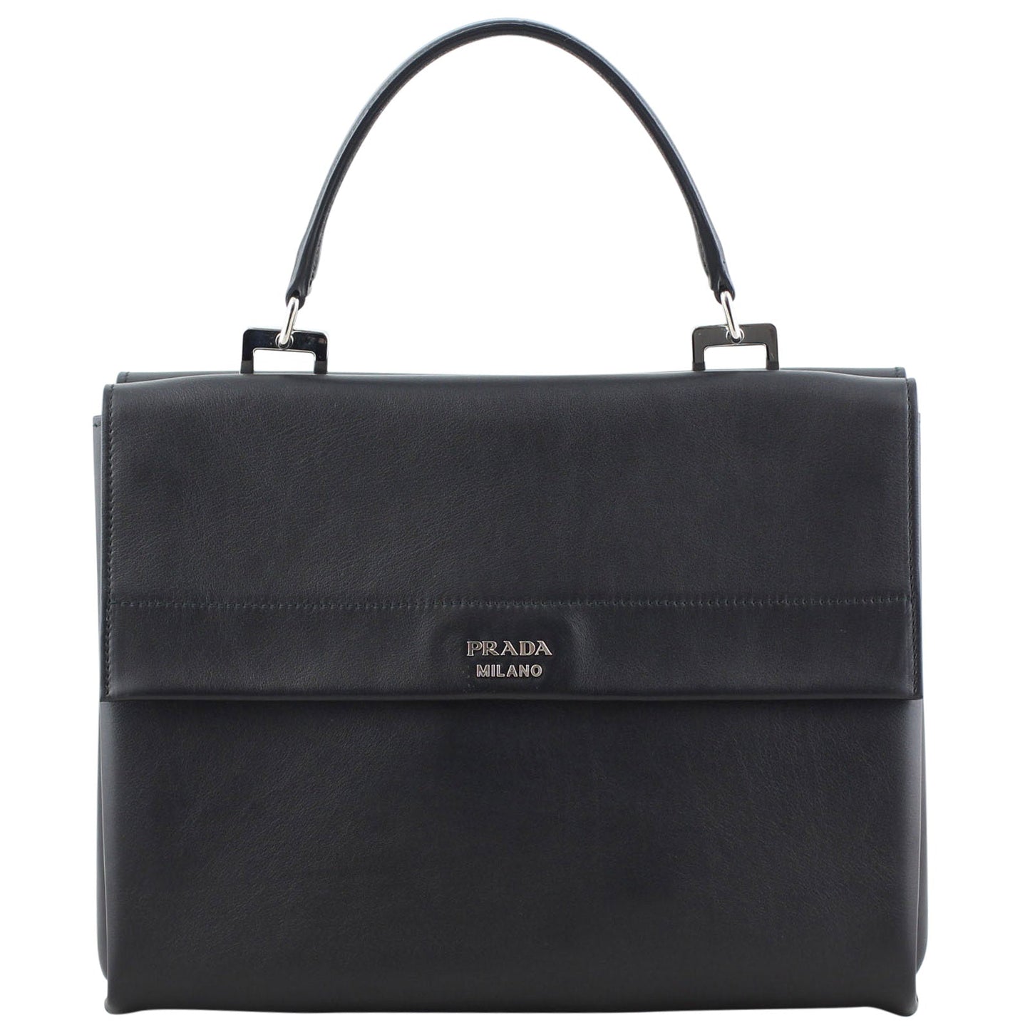 Prada Lux Double Sided Flap Satchel