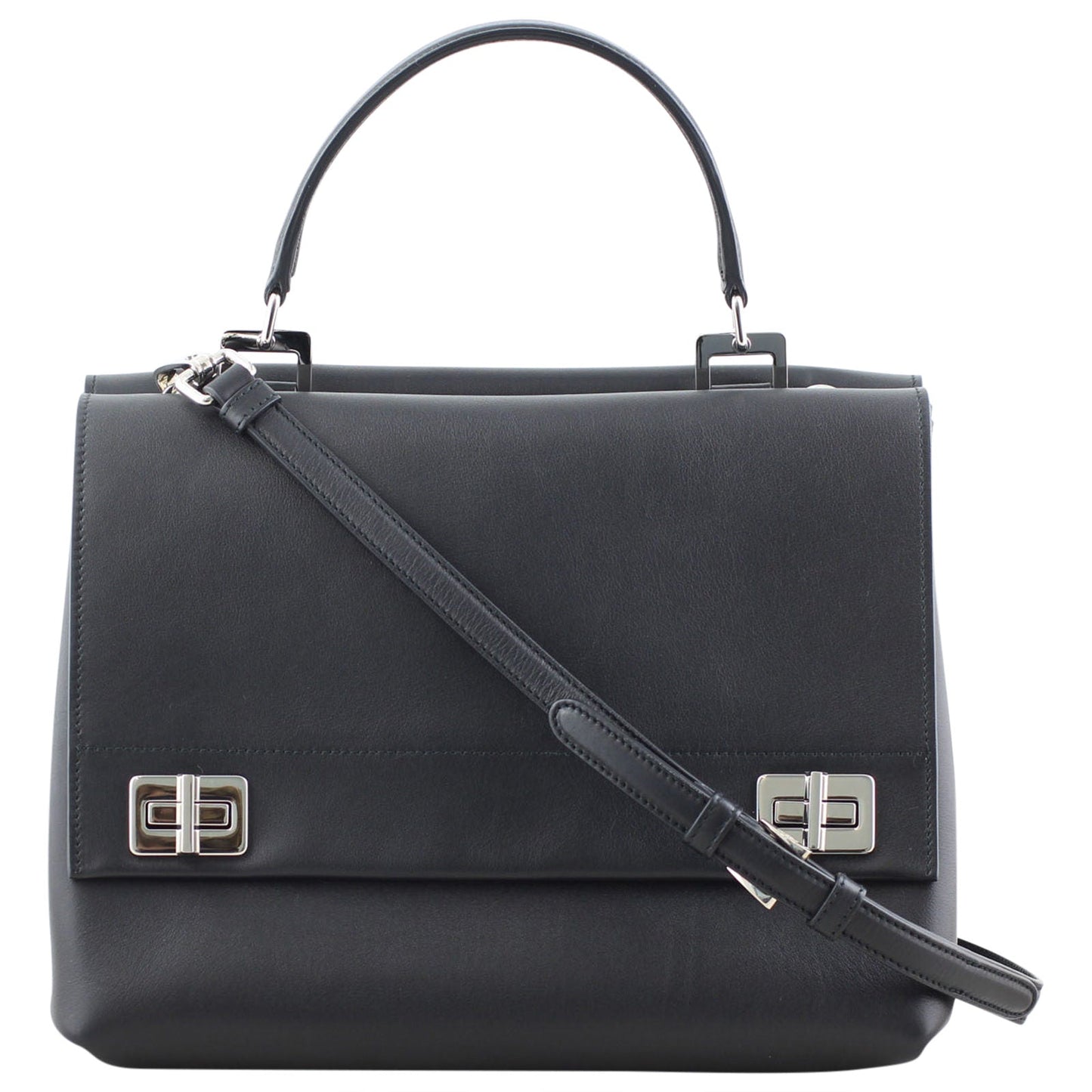 Prada Lux Double Sided Flap Satchel