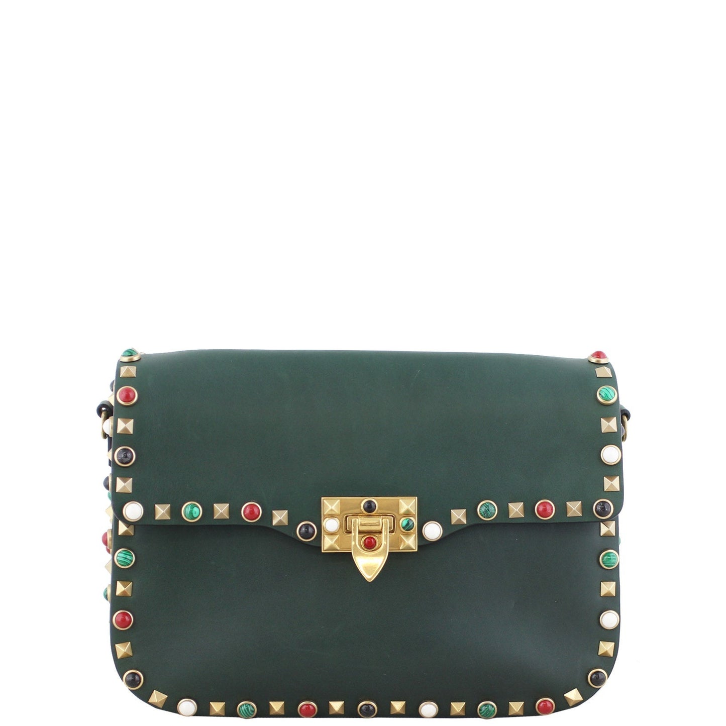 Valentino Rolling Rockstud Crossbody with Guitar Strap