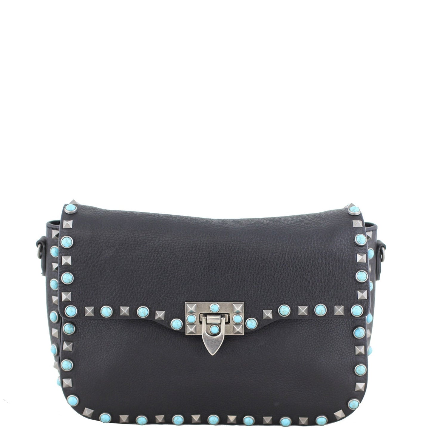 Valentino Rolling Rockstud Guitar Strap Crossbody
