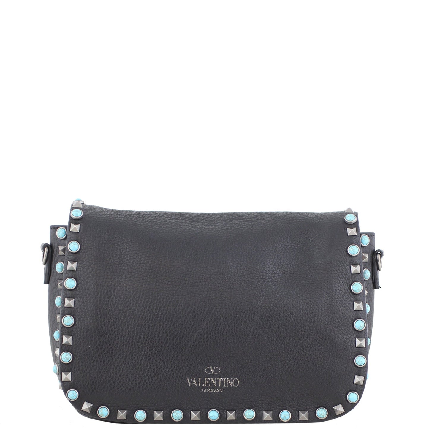 Valentino Rolling Rockstud Guitar Strap Crossbody