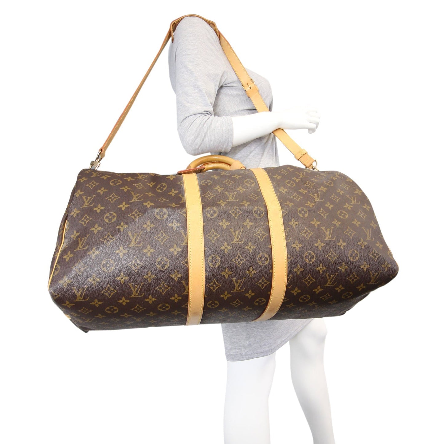 Louis Vuitton Keepall Bandoulière 55 Monogram