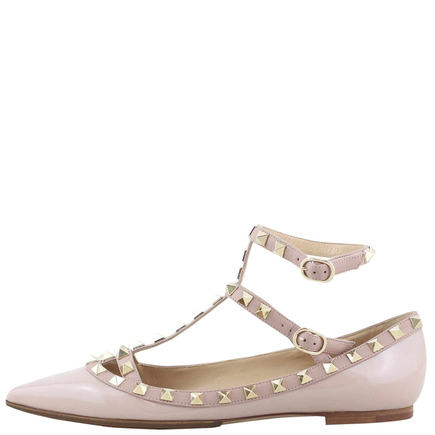 Valentino Rockstud Ballerina Flats