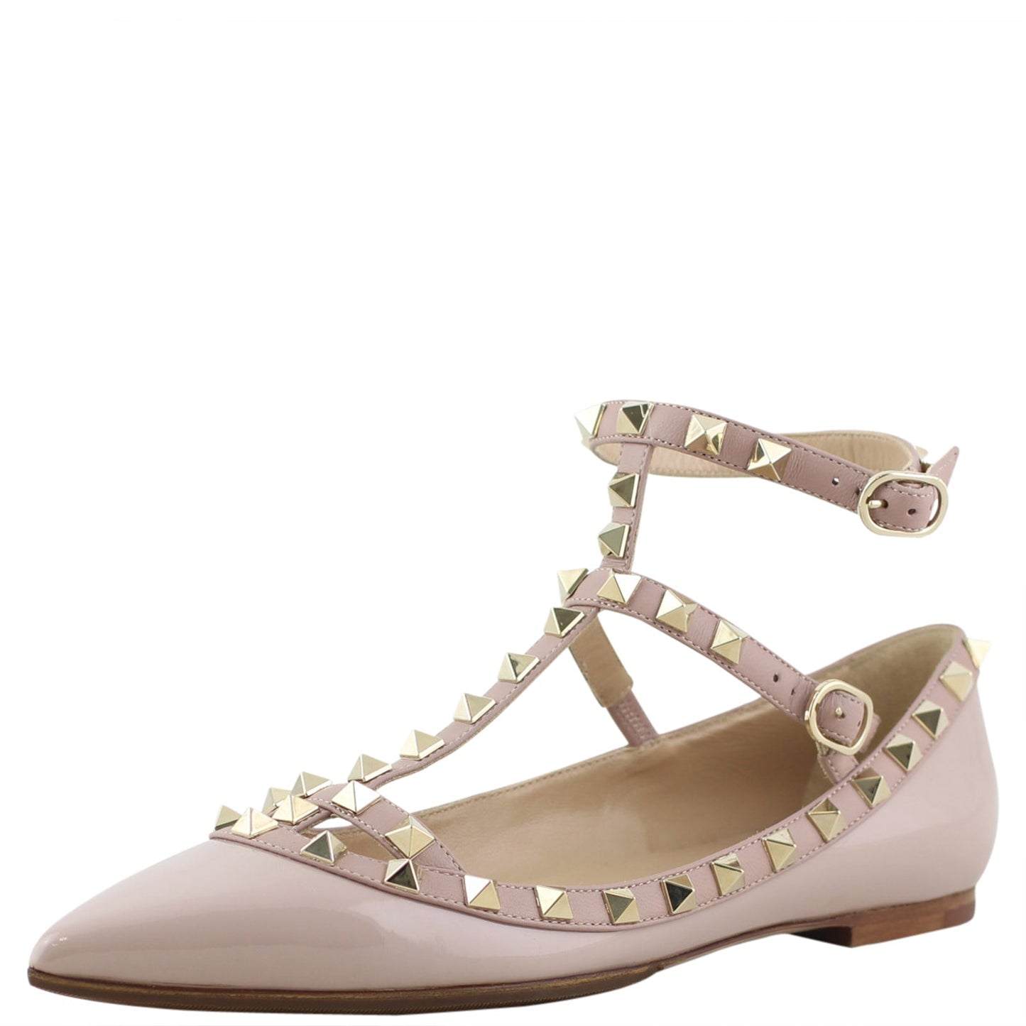 Valentino Rockstud Ballerina Flats