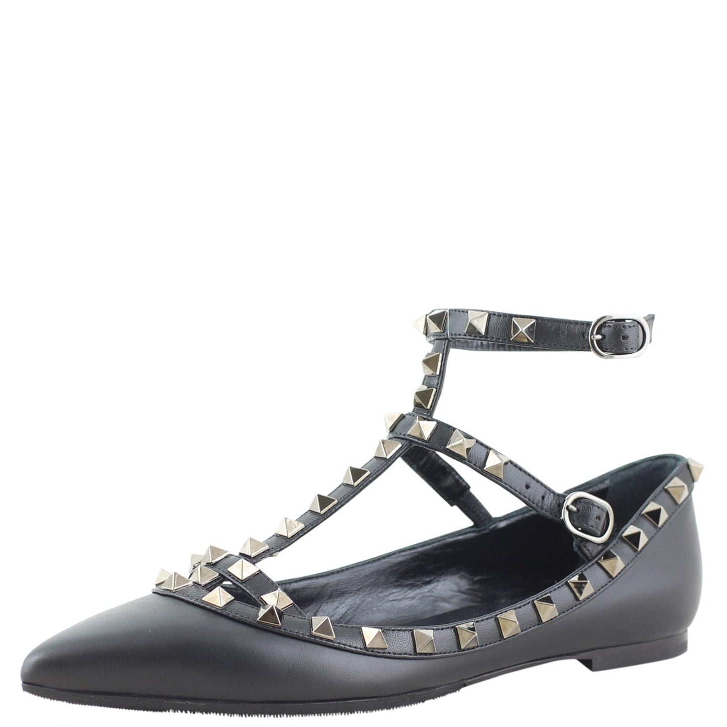 Valentino Rockstud Ballerina Flats