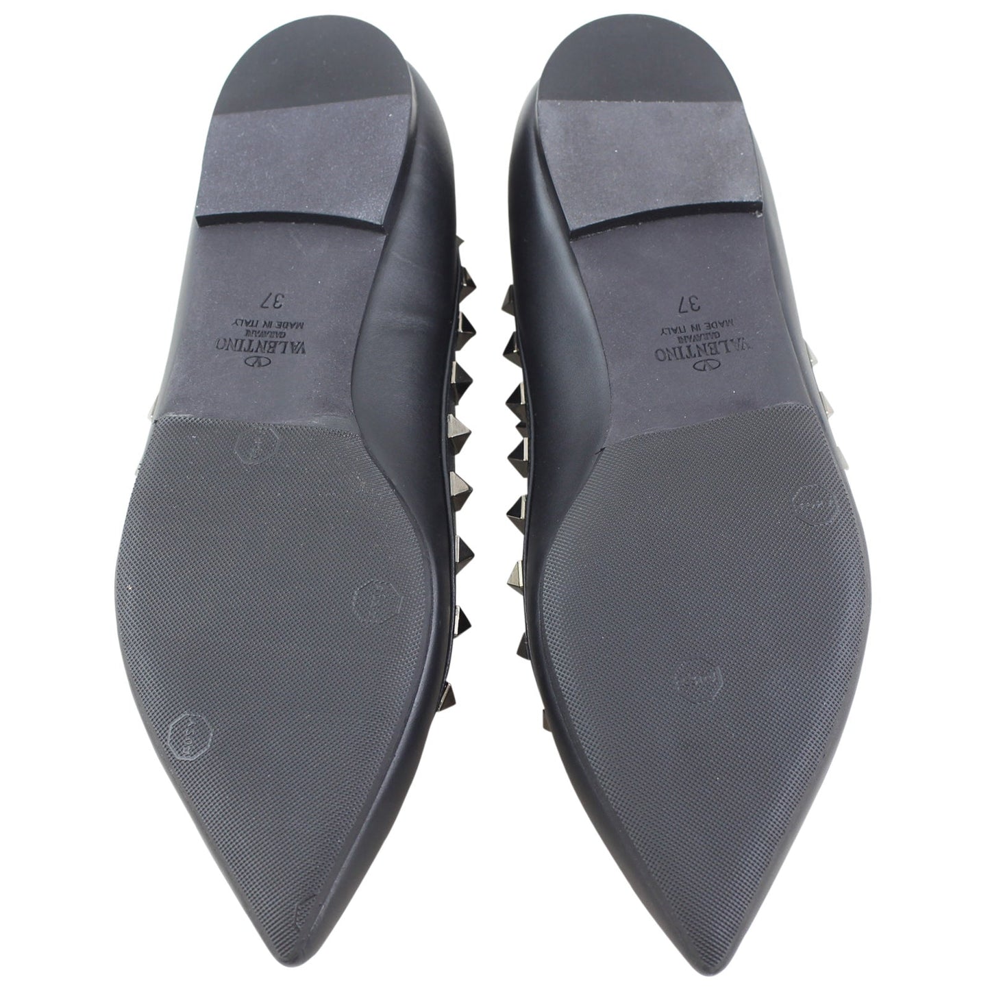 Valentino Rockstud Ballerina Flats