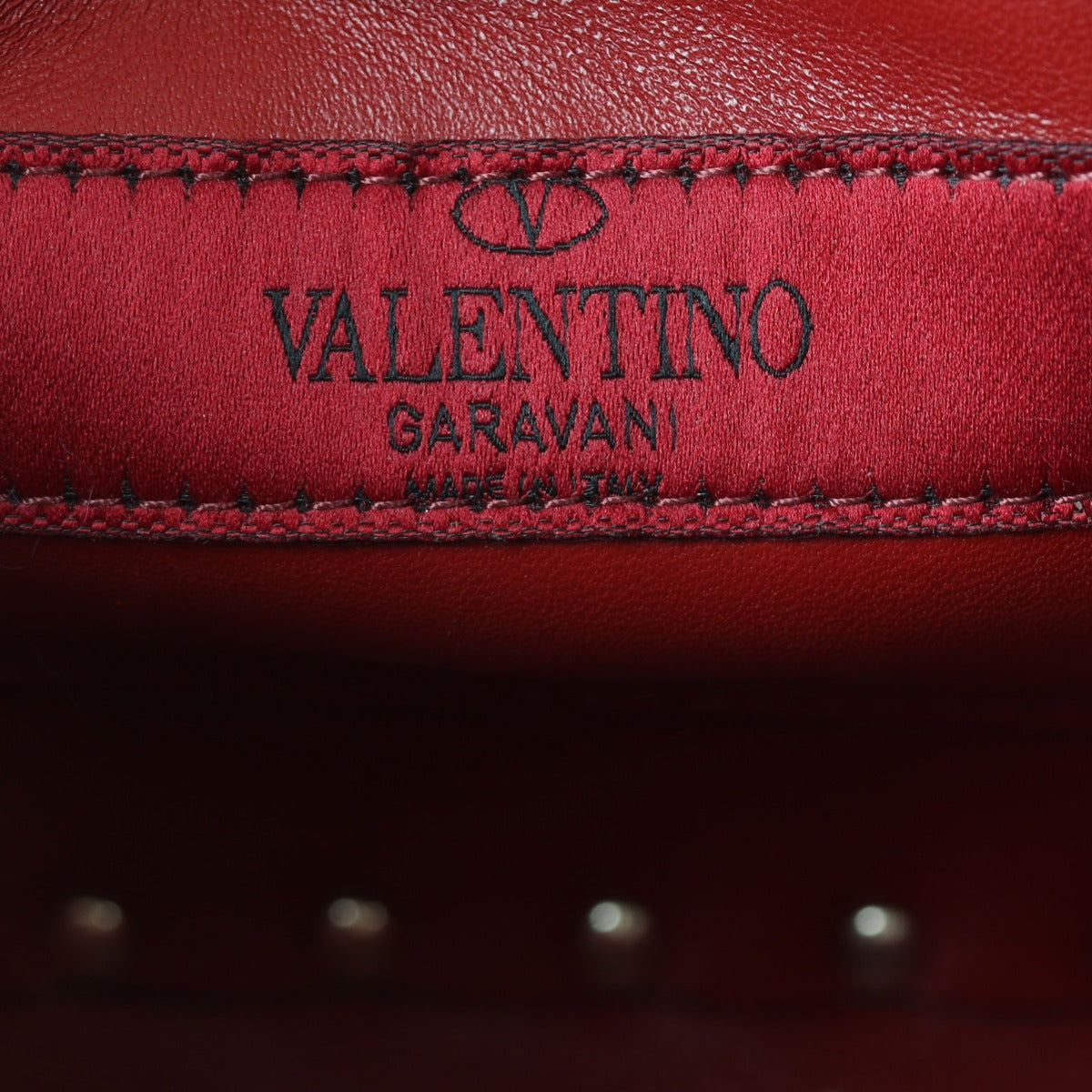 Valentino Rockstud Spike Medium Shoulder Bag Patent