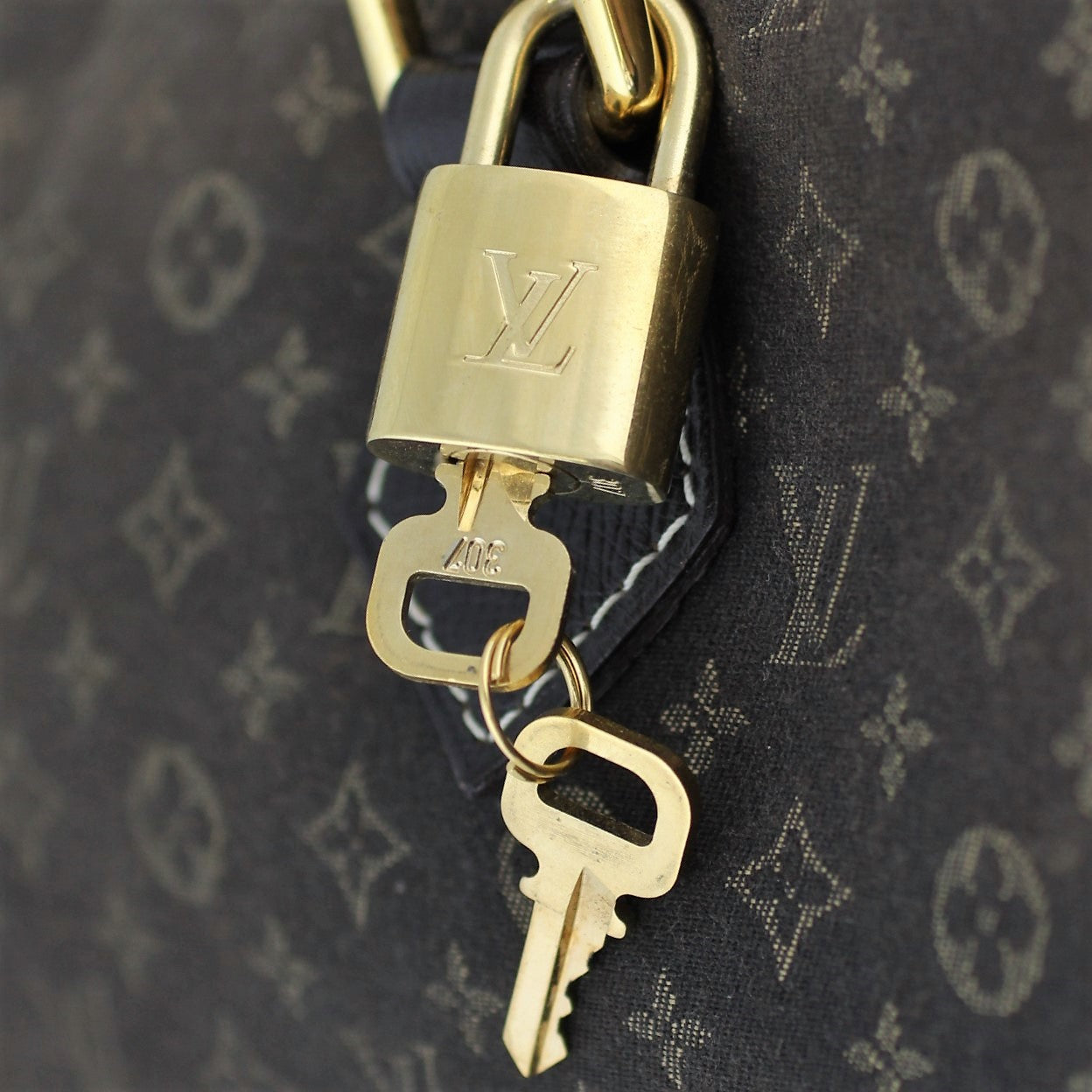 Louis Vuitton Speedy 30 Bandouliere Encre Monogram Idylle