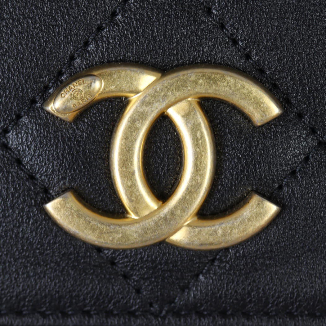 Chanel Quilted Hobo Bag Small