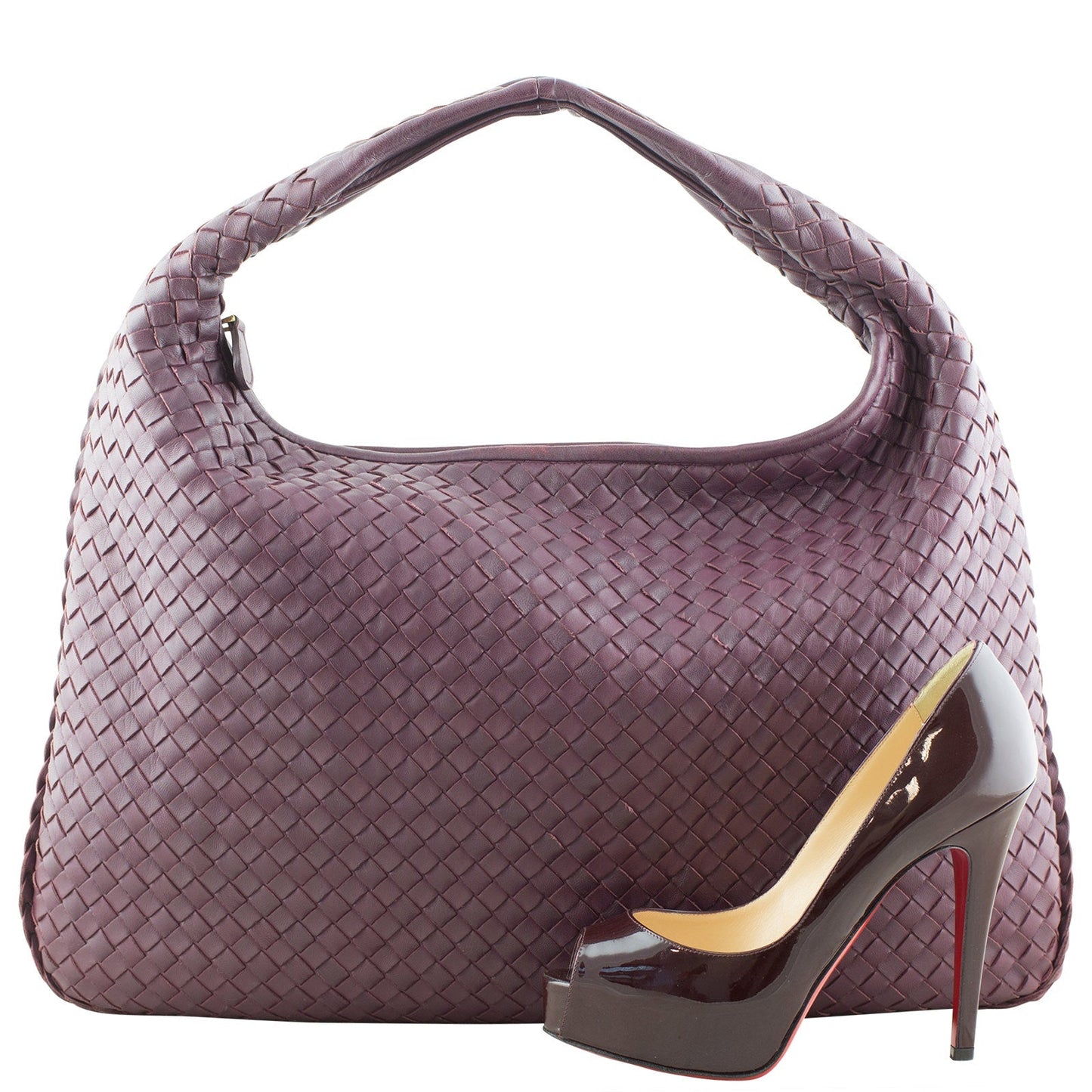 Bottega Veneta Hobo Intrecciato Nappa Medium
