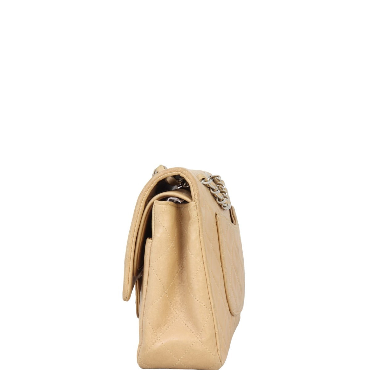 Chanel Classic Double Flap Medium | Beige