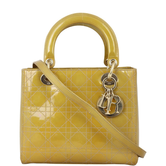 Dior Lady Dior Medium Patent