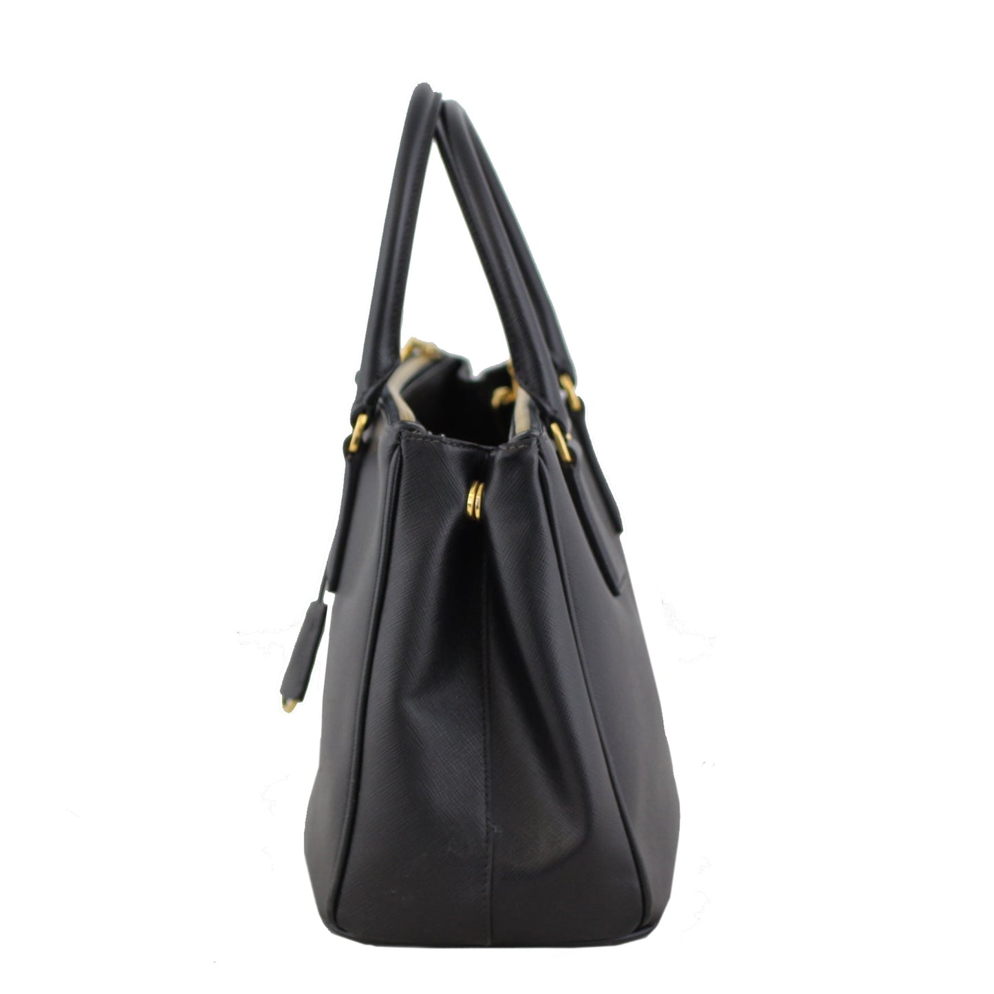 Prada Saffiano Lux Galleria Double Zip Tote Small