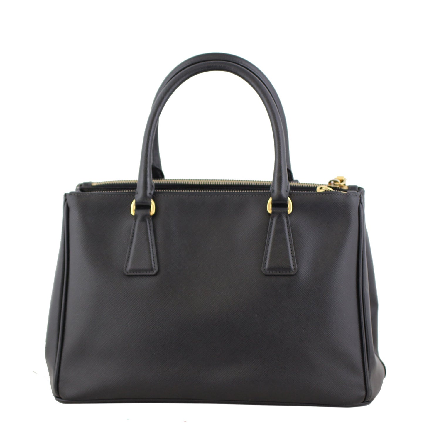 Prada Saffiano Lux Galleria Double Zip Tote Small