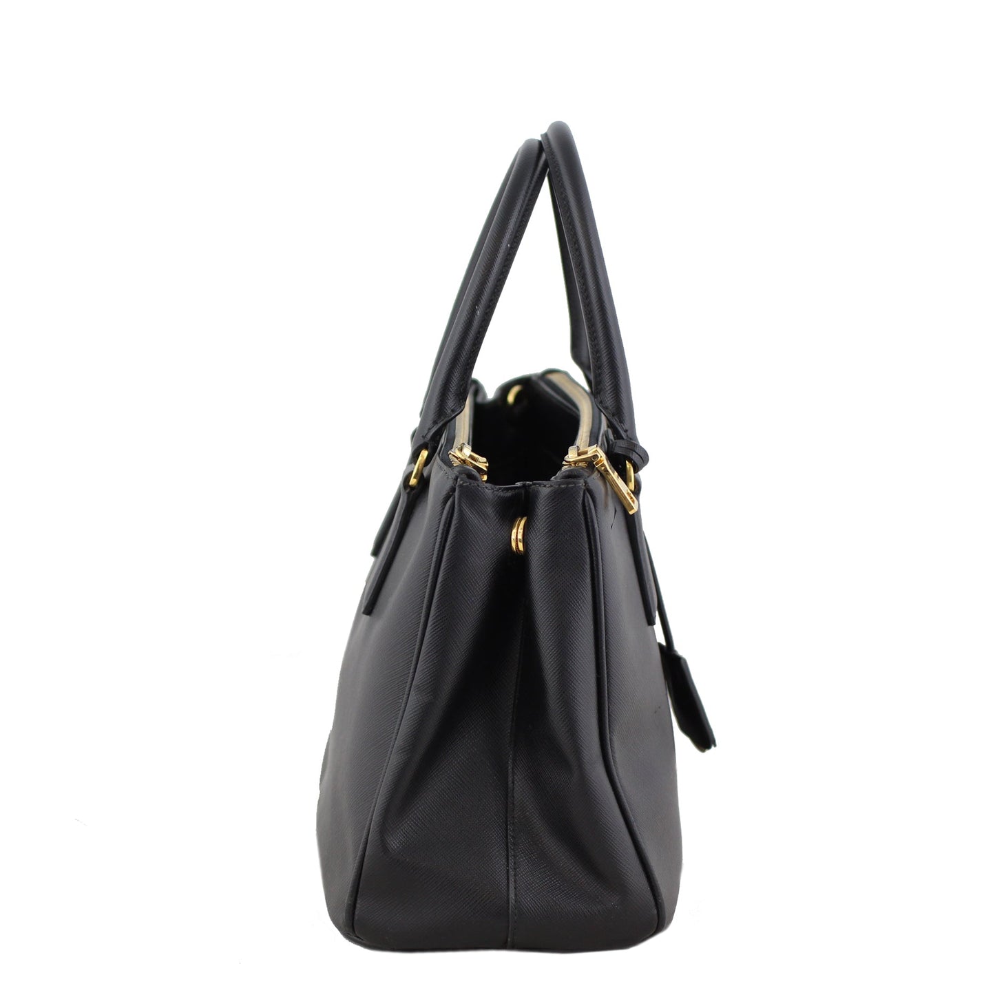 Prada Saffiano Lux Galleria Double Zip Tote Small