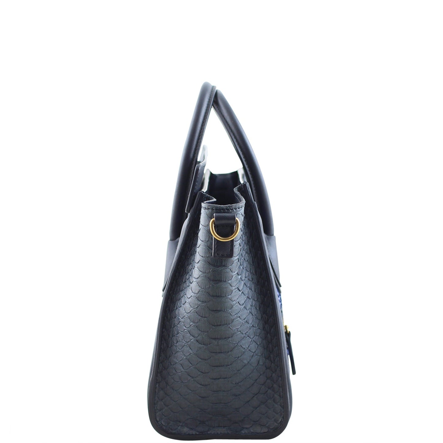 Celine Nano Luggage Tote Python
