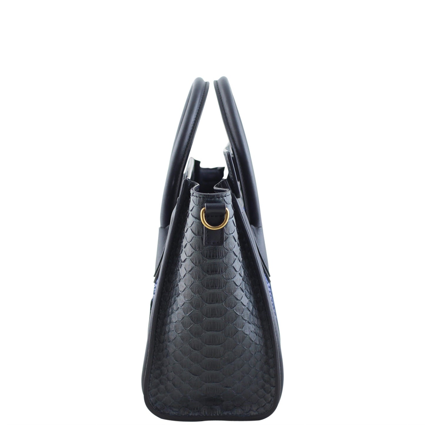 Celine Nano Luggage Tote Python