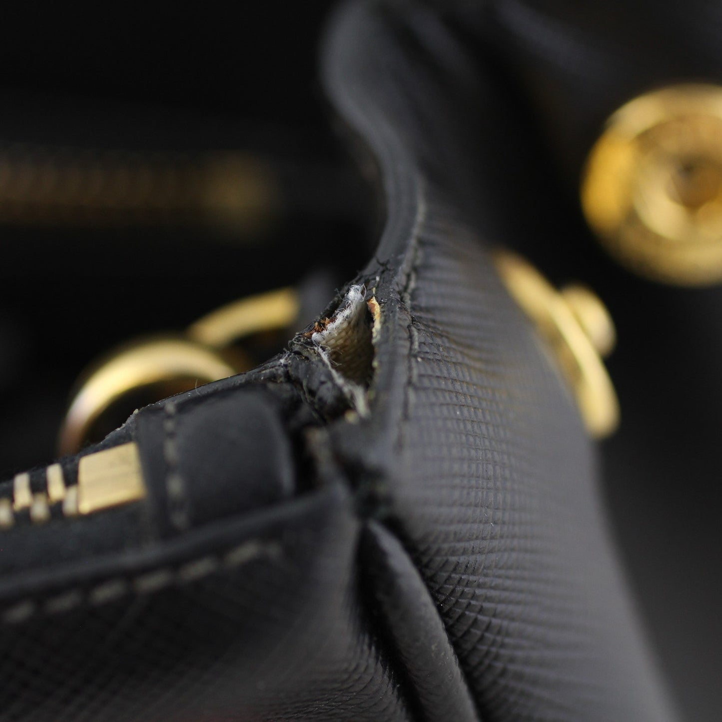 Prada Saffiano Lux Galleria Double Zip Tote Small