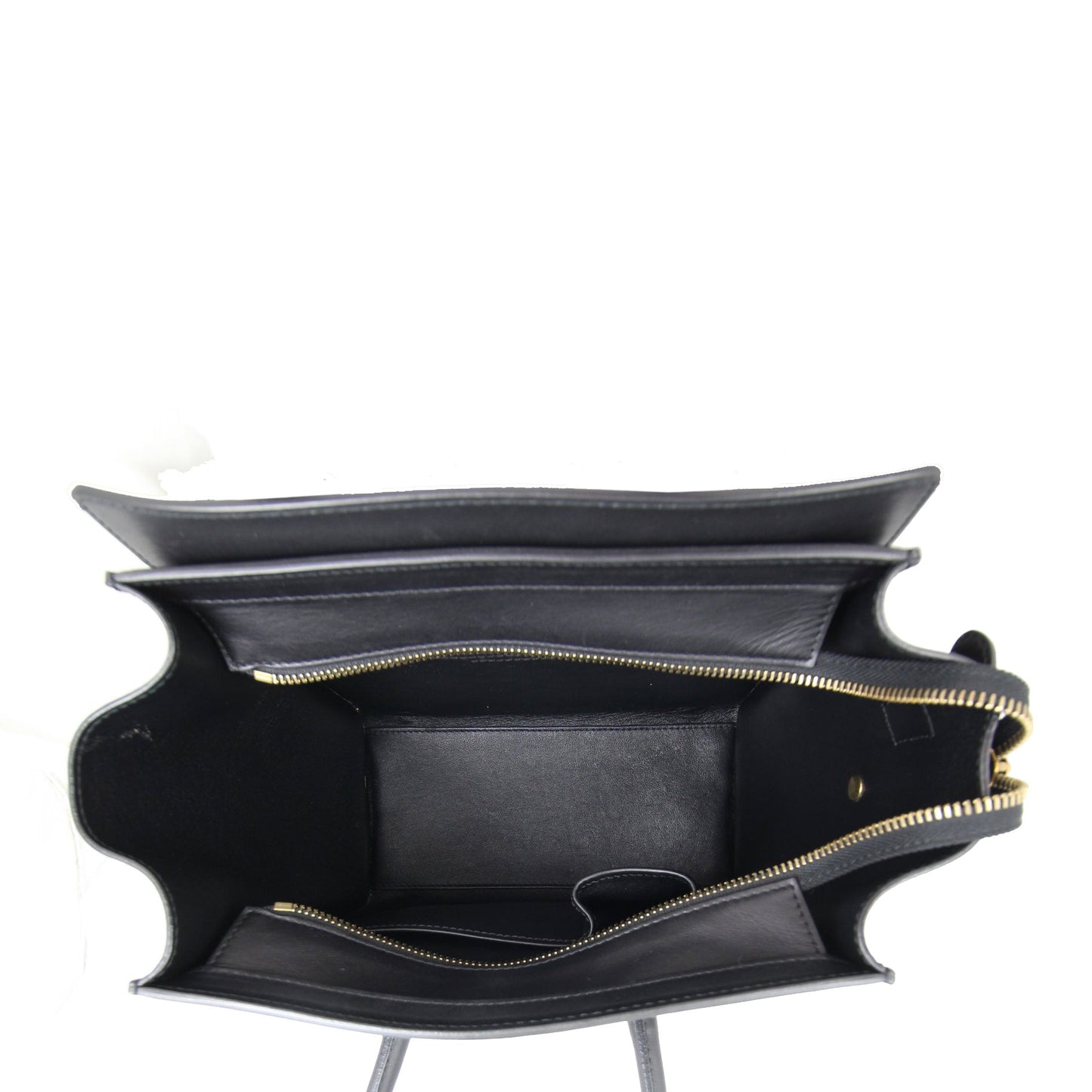 Celine Micro Luggage Tote Python