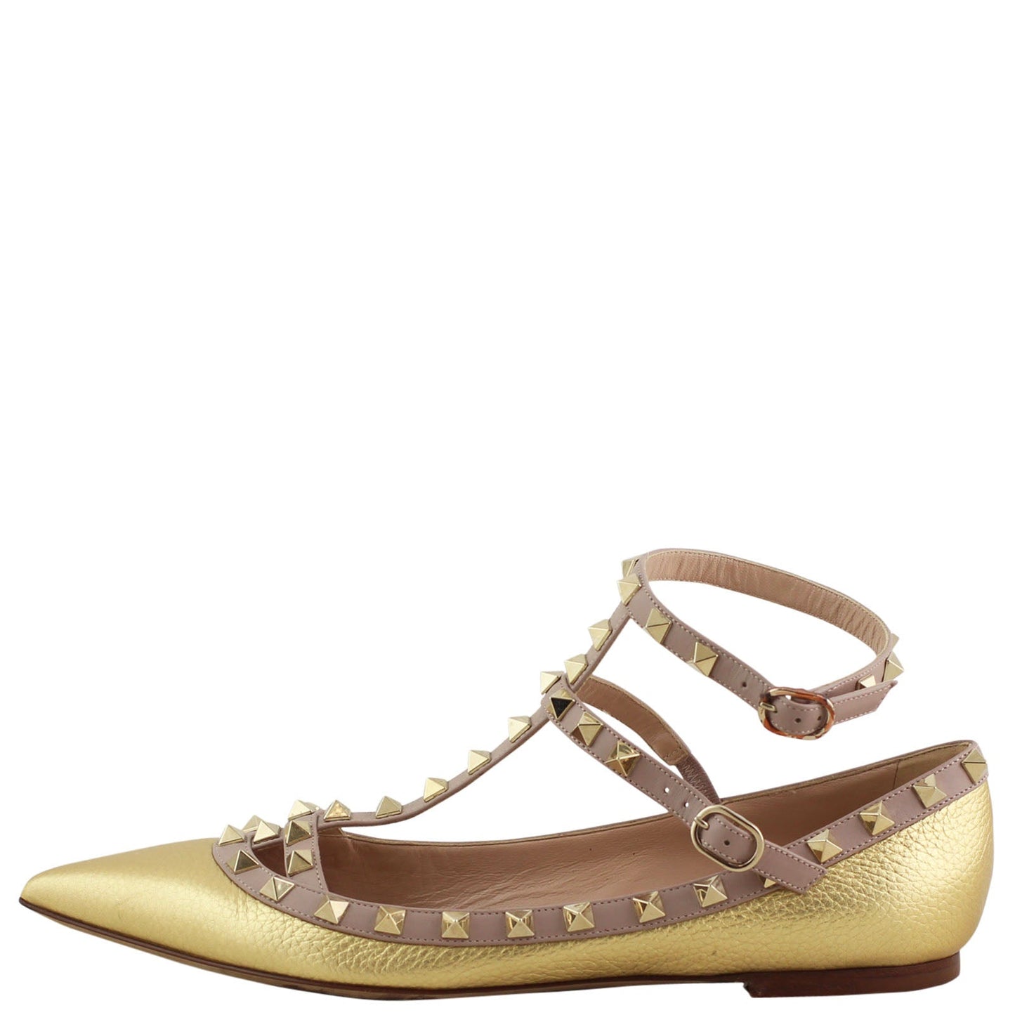 Valentino Rockstud Ballerina Flats