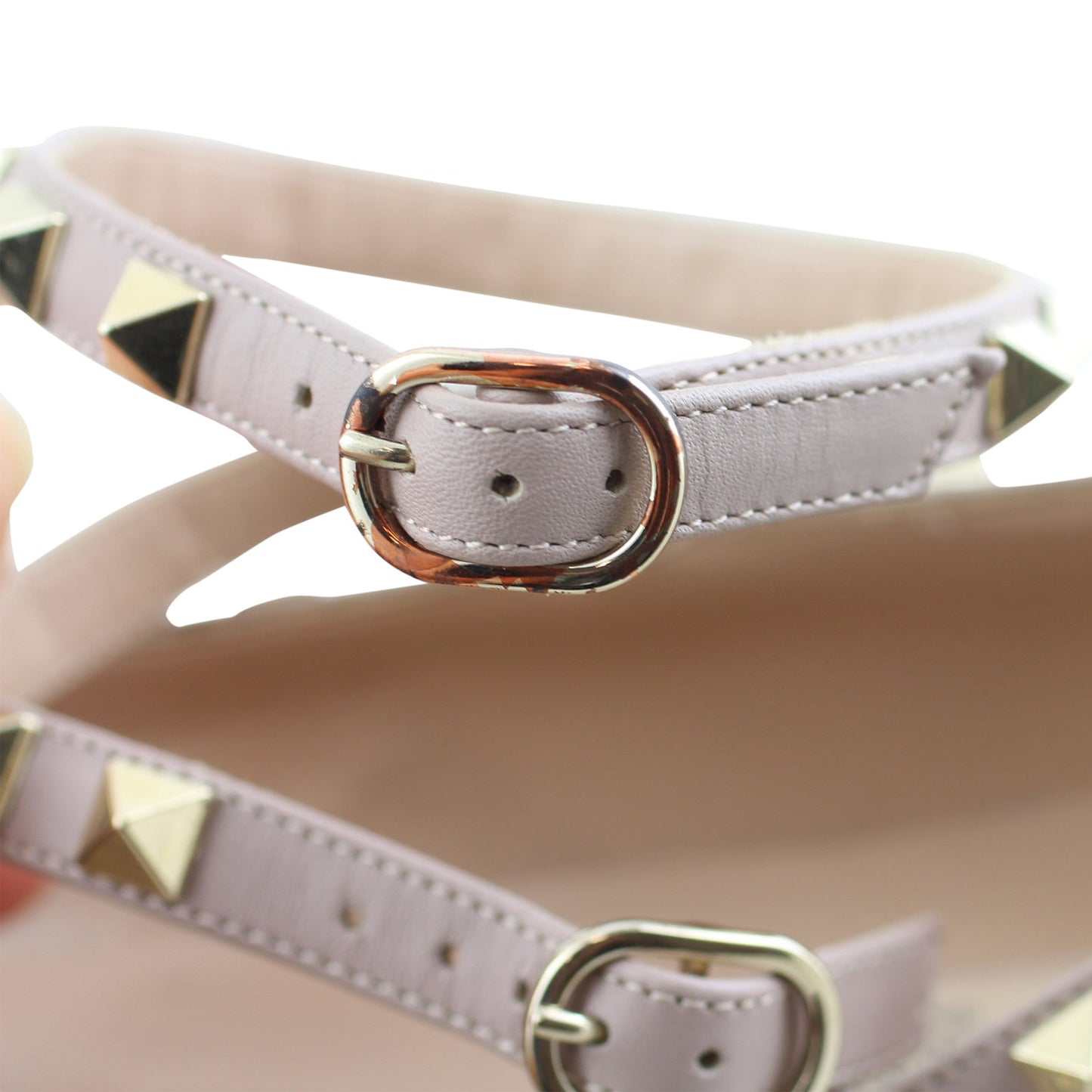 Valentino Rockstud Ballerina Flats