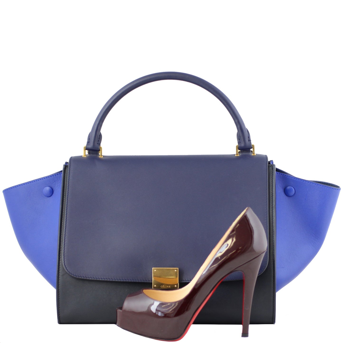 Celine Trapeze Medium Tricolour