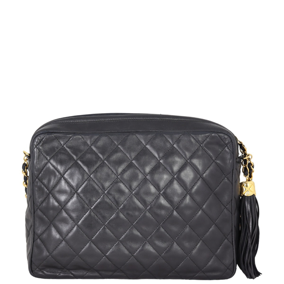 Chanel   Camera Tassel Bag Medium | Lambskin