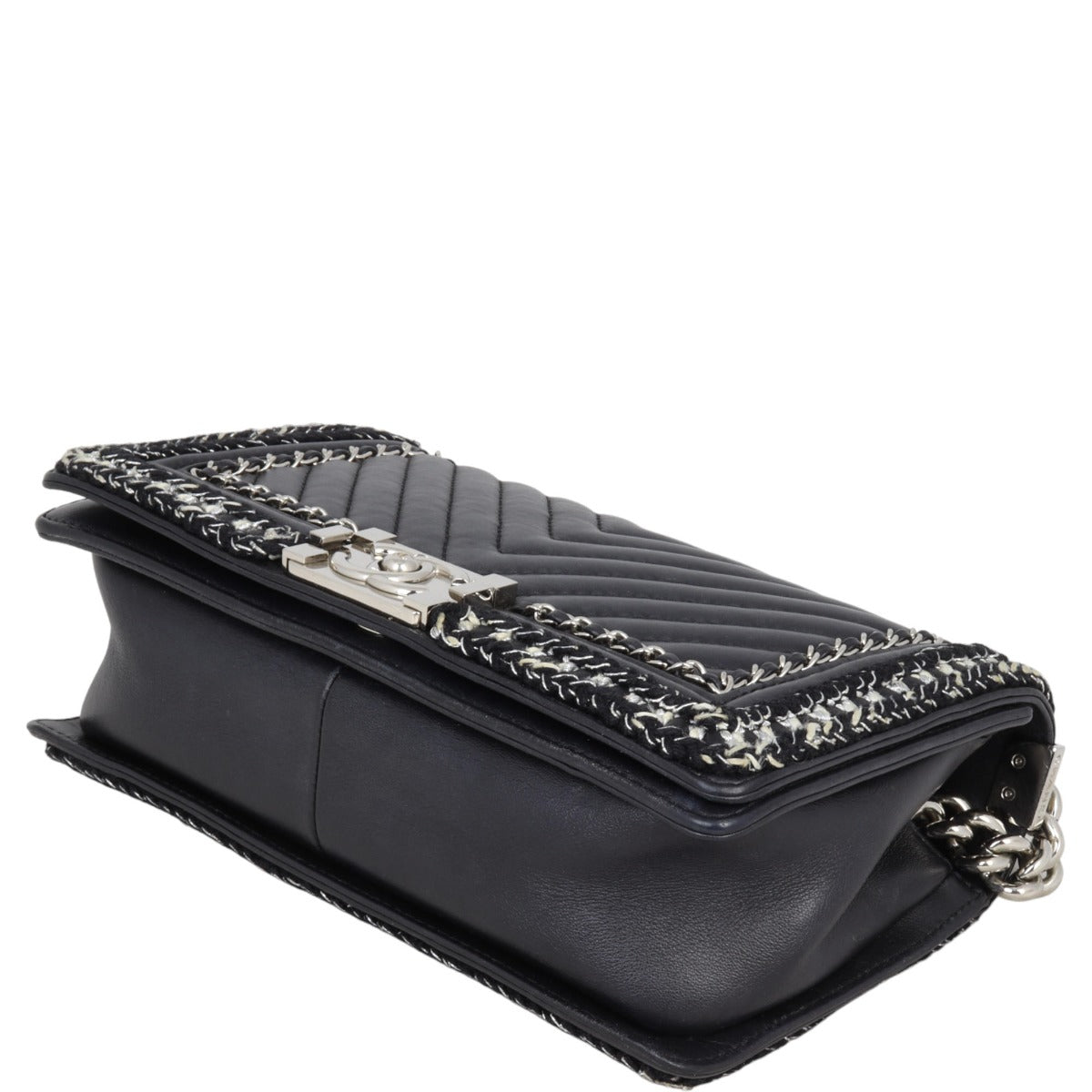 Chanel Boy Old Medium Chain Around Chevron