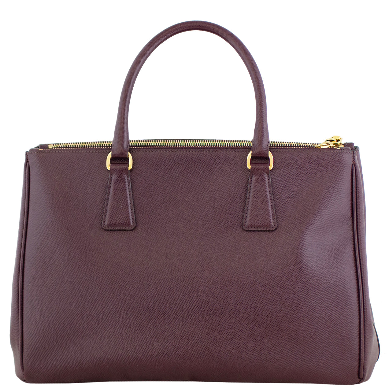 Prada Saffiano Lux Galleria Double Zip Tote Medium