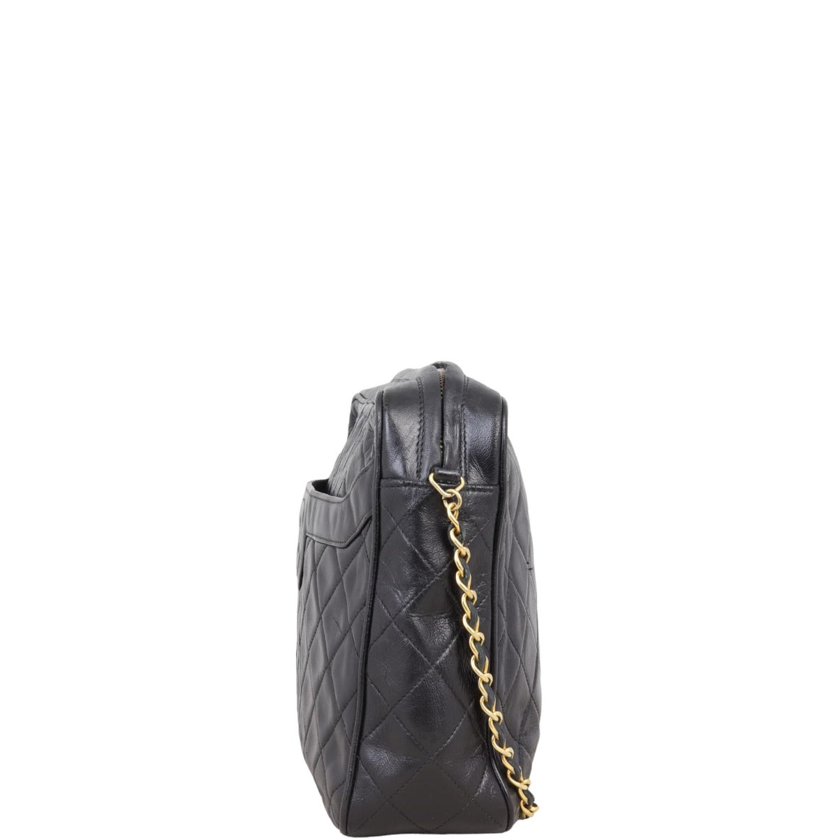 Chanel   Camera Tassel Bag Medium | Black