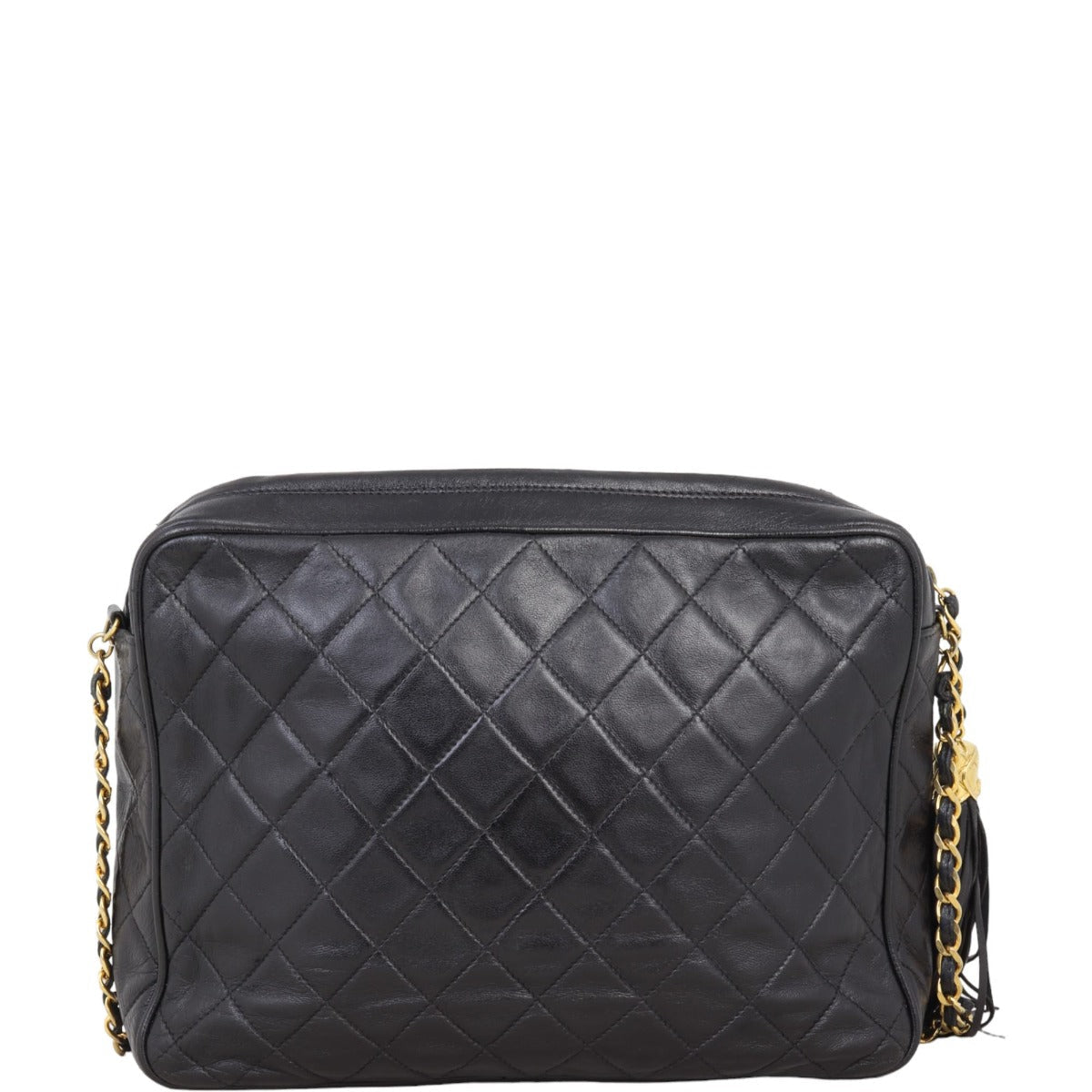 Chanel   Camera Tassel Bag Medium | Black