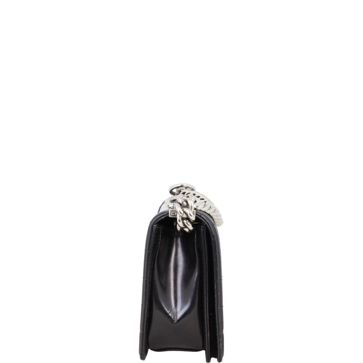 Chanel Boy Old Medium Glazed | Black