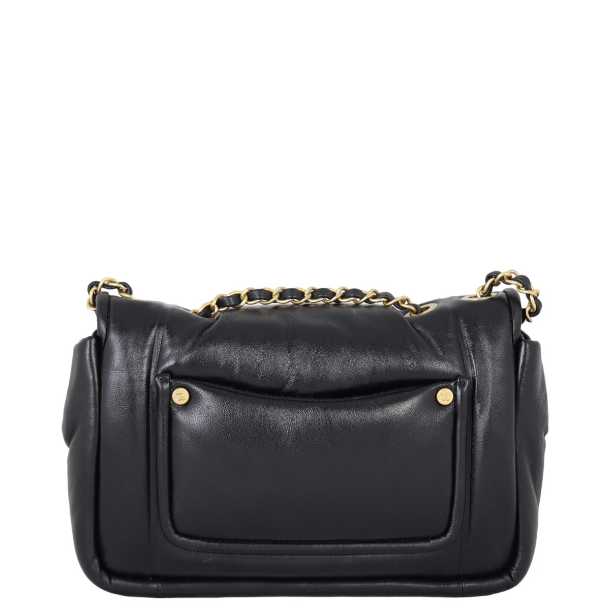 Chanel   Puffy Flap Bag Medium | Black