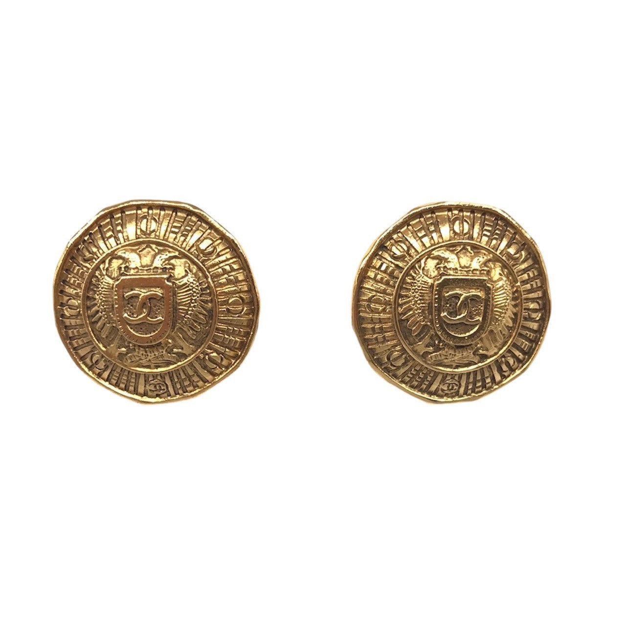Chanel Cambon Metal   Earrings