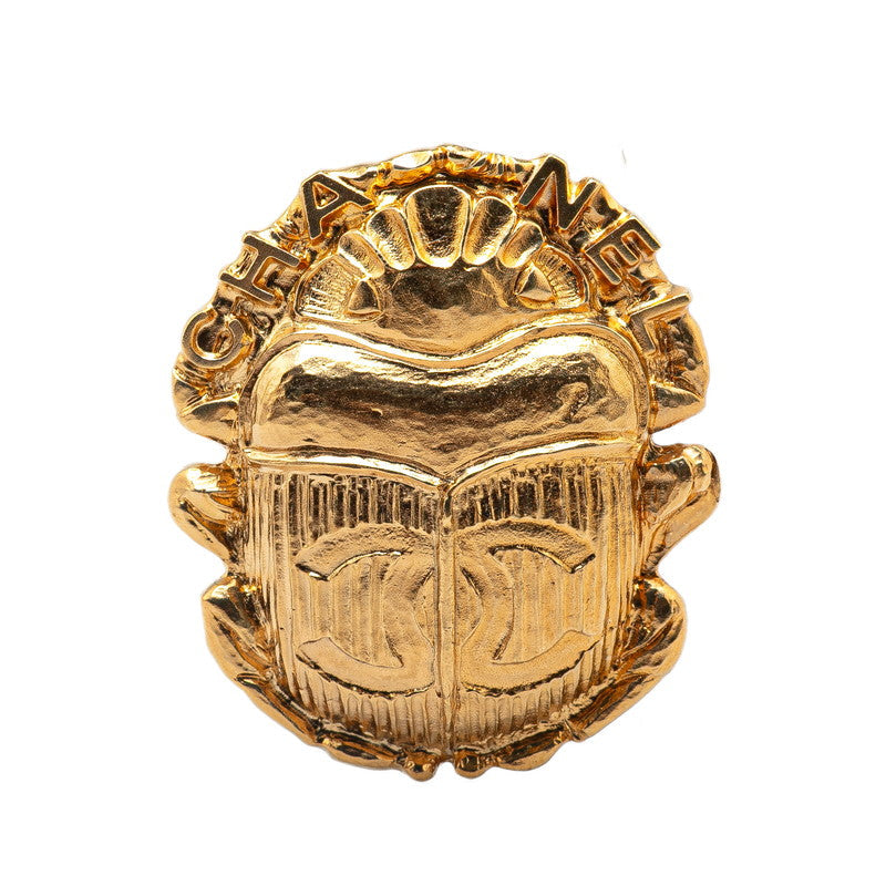 Chanel Coco Mark Tentoumushi Scarab Brooch