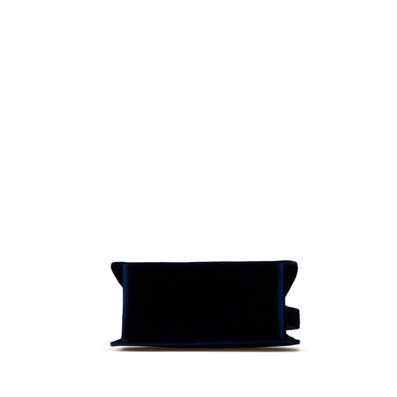 Chanel Coco Mark Velour Handbag