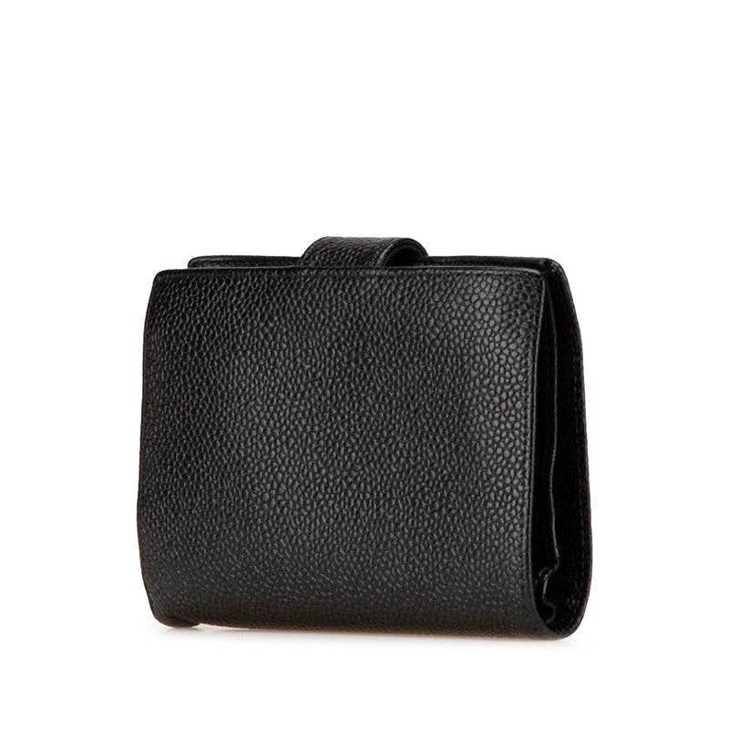 Chanel Coco Mark Caviar Skin Wallet