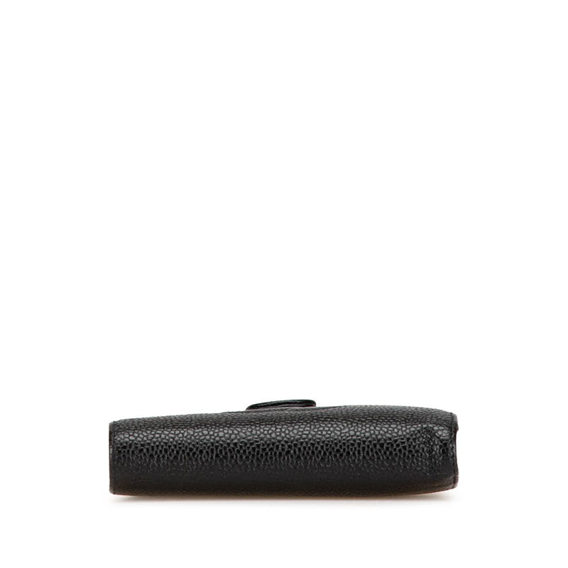 Chanel Coco Mark Caviar Skin Wallet