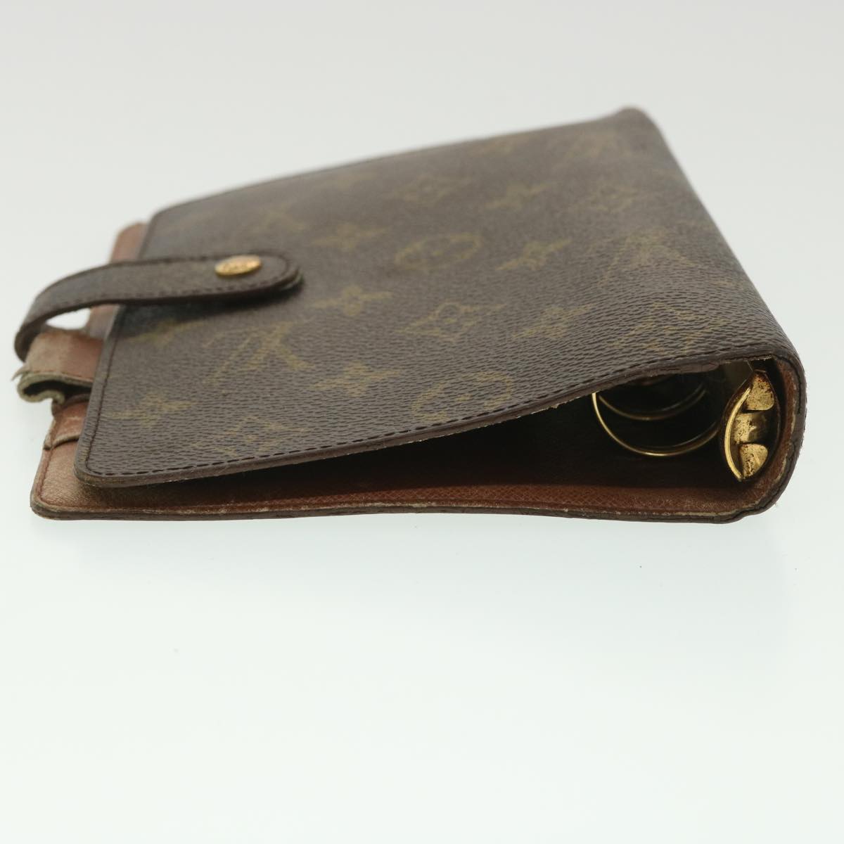 LOUIS VUITTON Monogram Agenda MM Day Planner Cover R20105 LV Auth jk2960