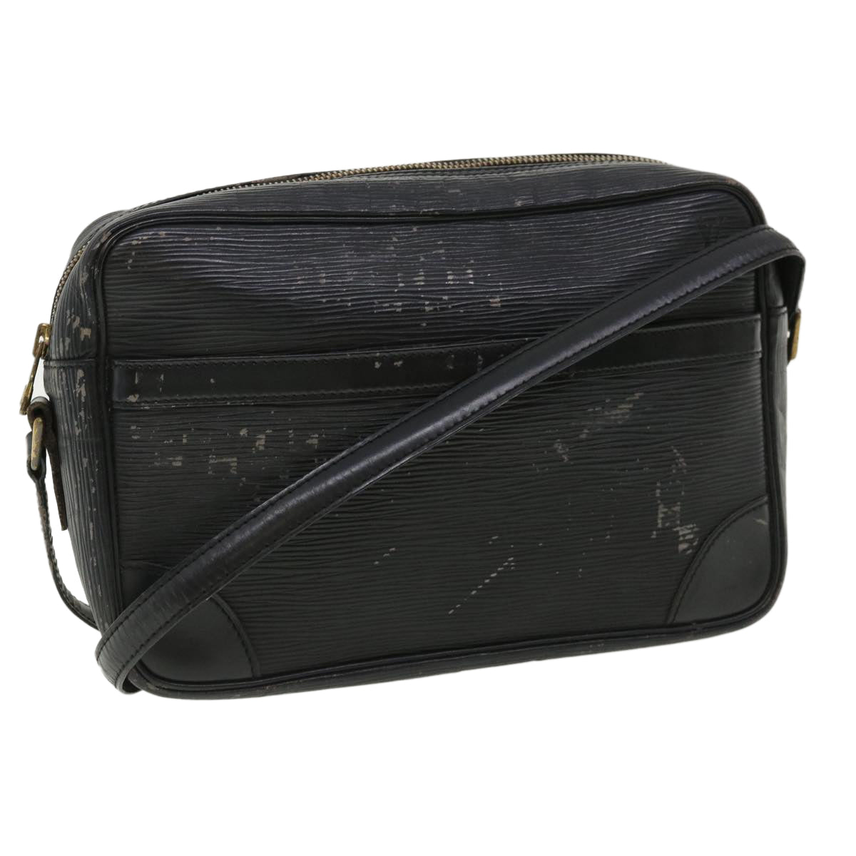 LOUIS VUITTON Epi Trocadero 27 Shoulder Bag Black M52312 LV Auth jk2981