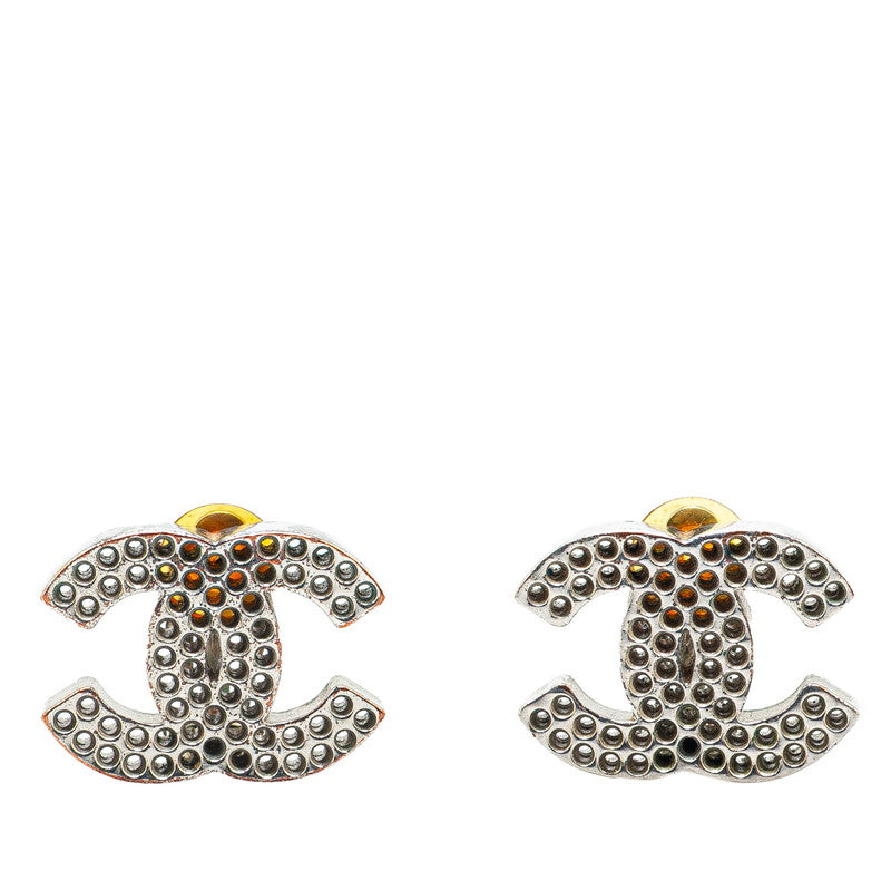 Chanel Metal Coco Mark Earrings 03P