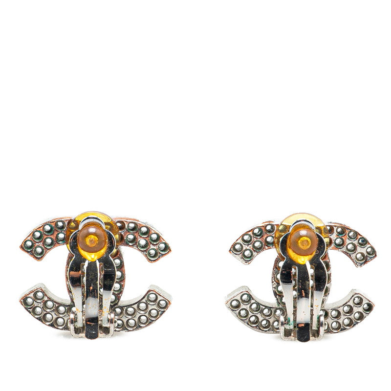 Chanel Metal Coco Mark Earrings 03P