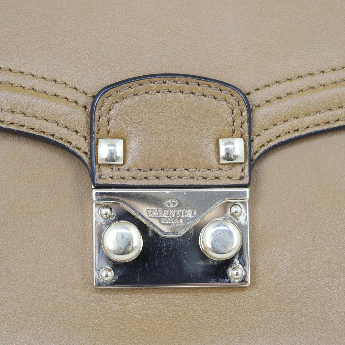 Valentino Rockstud Lock Shoulder Bag
