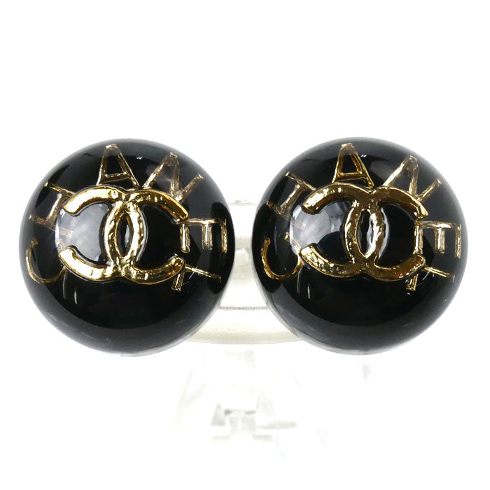Chanel Coco Mark Logo Earrings