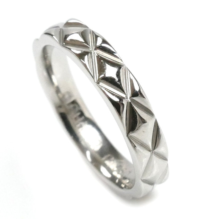 Chanel Matelasse Pt950 Platinum Ring