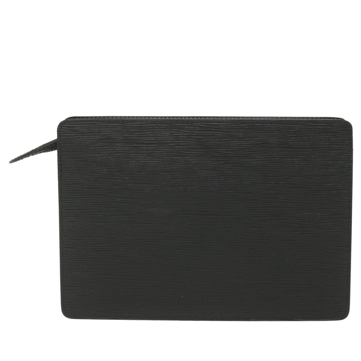LOUIS VUITTON Epi Pochette Homme Clutch Bag Black M52522 LV Auth ki3764